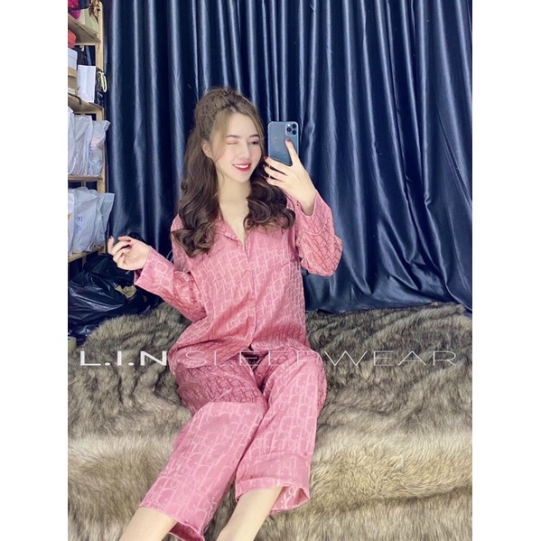 Pijama nam nữ dài tay , bộ đồ ngủ lụa satin mềm mịn cao cấp | BigBuy360 - bigbuy360.vn