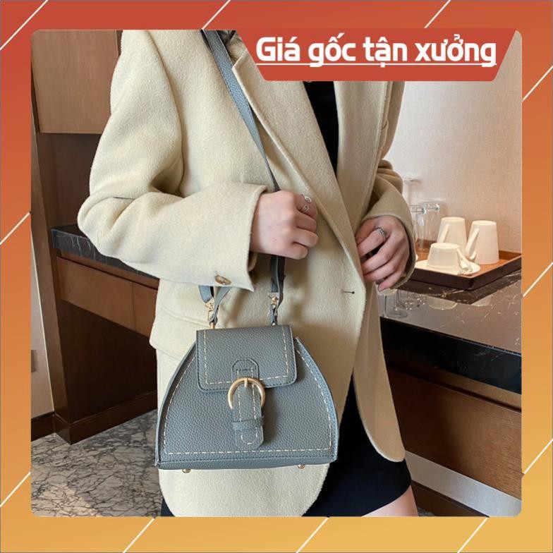 ( Hàng HOT) Túi Xách DA THAN 1 KHÓA 5881 size 20*14*11cm thời trang Quảng Châu sỉ tốt -Mùi Store