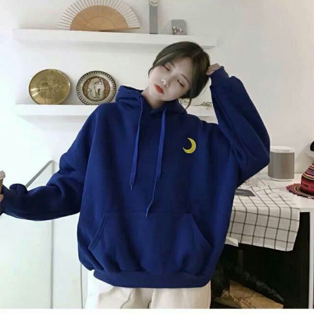 Áo khoác nỉ hoodie in chữ #clound lighting cute | BigBuy360 - bigbuy360.vn