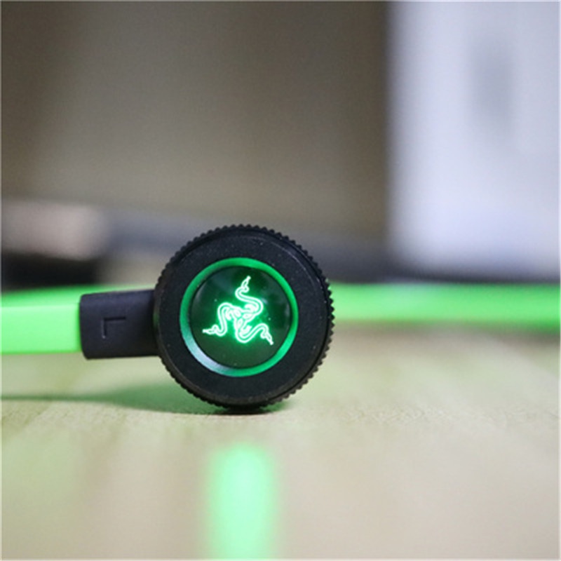 Tai nghe Razer Hammerhead dành cho iOS có đèn LED - Hàng chính hãng