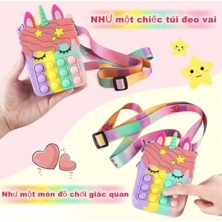 Túi pop it đeo chéo Hot hit pop it dành cho bé