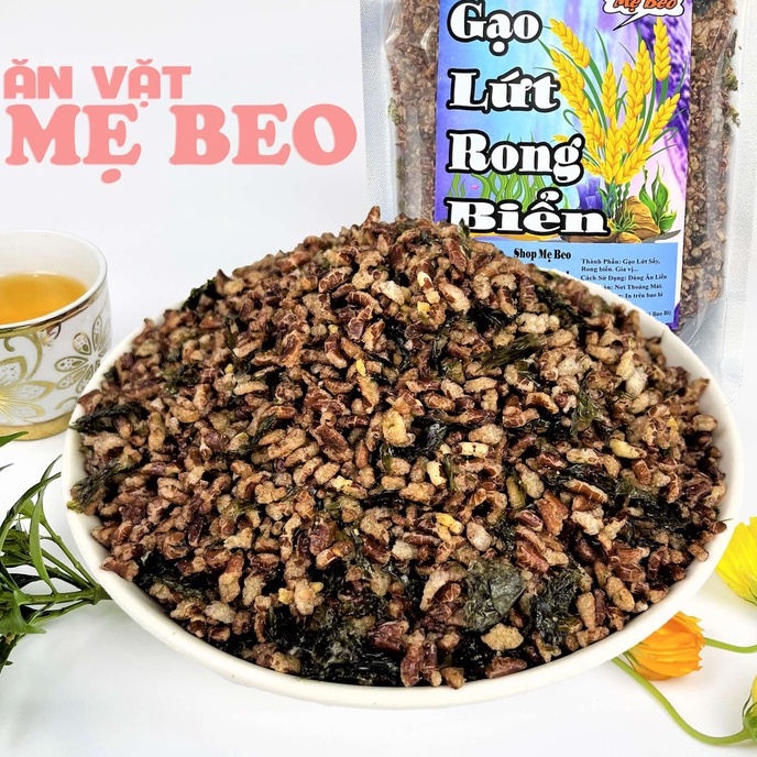 Gạo lứt sấy rong biển 500gr cực ngon