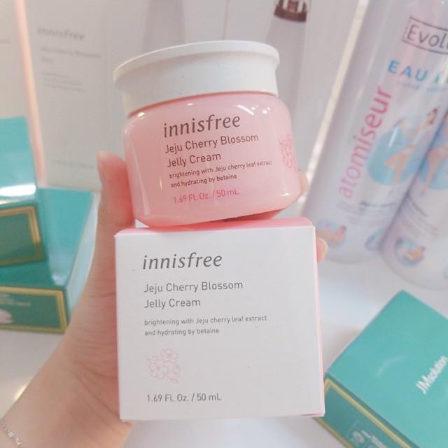 Kem Dưỡng Ẩm Dạng Gel Innisfree Jeju Cherry Blossom Jelly Cream 50ml