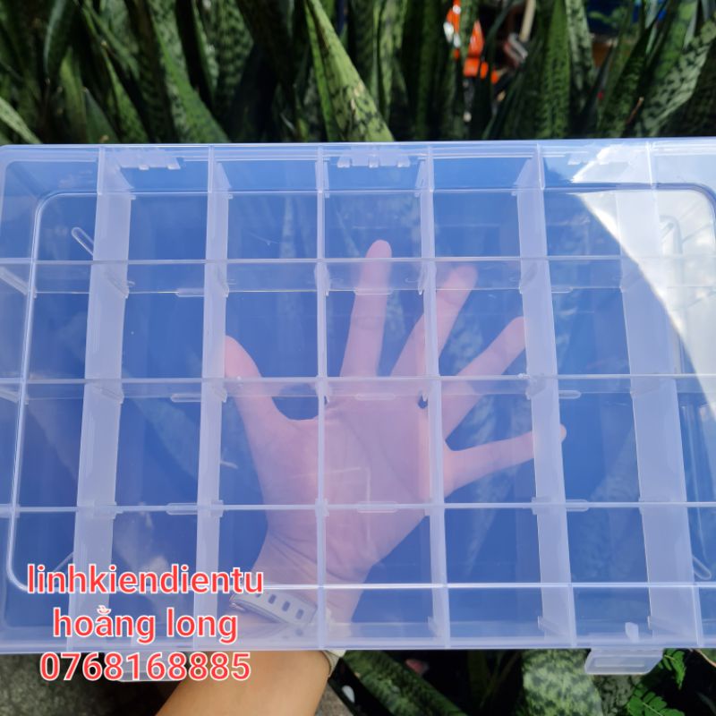 Hộp đựng phụ kiện 28 ô lớn