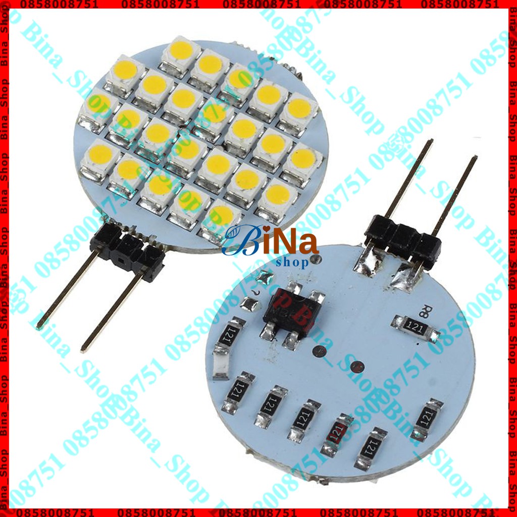 Đèn LED 12V 24 bóng SMD vàng ấm