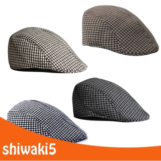 [Shiwaki5] Mũ lưỡi trai Houndstooth cho bé gái Mũ lưỡi trai