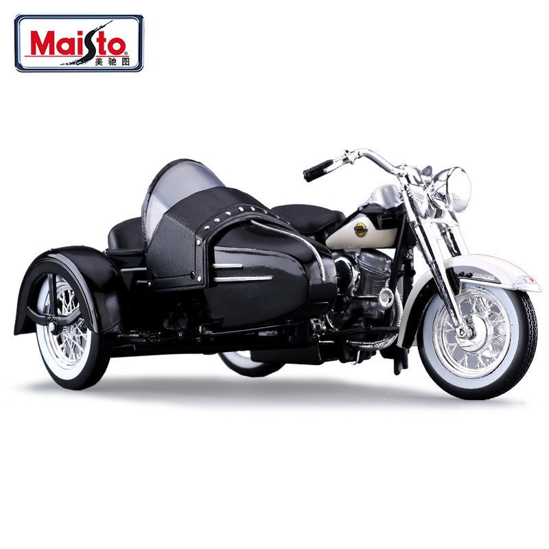 1:18 Mini Harley Big Glide Mô hình xe mô tô mô phỏng hợp kim Đầu máy mô hình đồ chơi Xe ô tô Quà tặng ngày của cậu bé