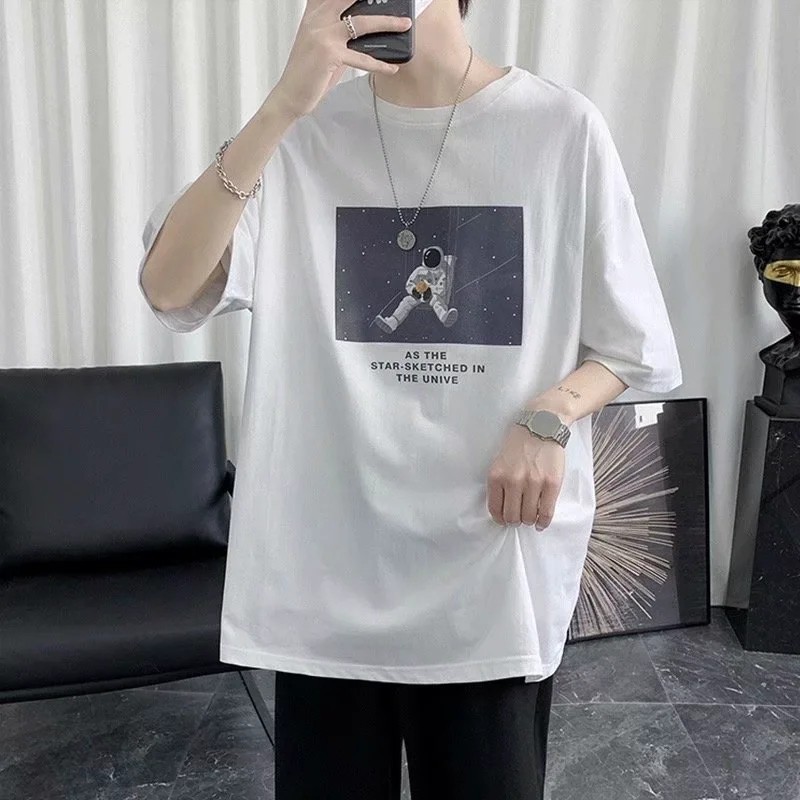 Áo thun tay ngắn kiểu dáng thời trang dành cho nam size M-3Xl