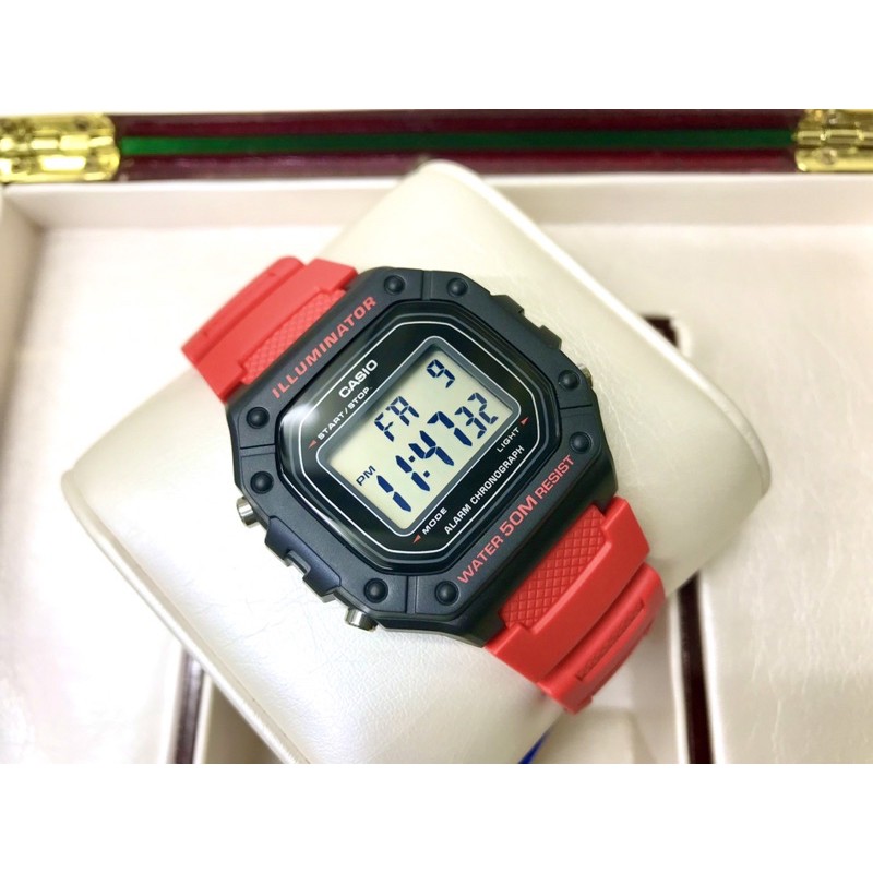 Đồng hồ nam Casio Anh Khuê W-218H-4BVDF
