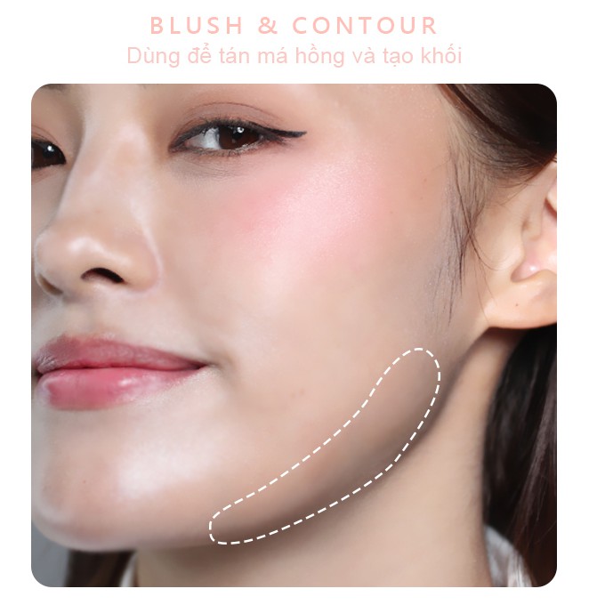 Cọ tạo khối MKUP Double Edge Contour Master