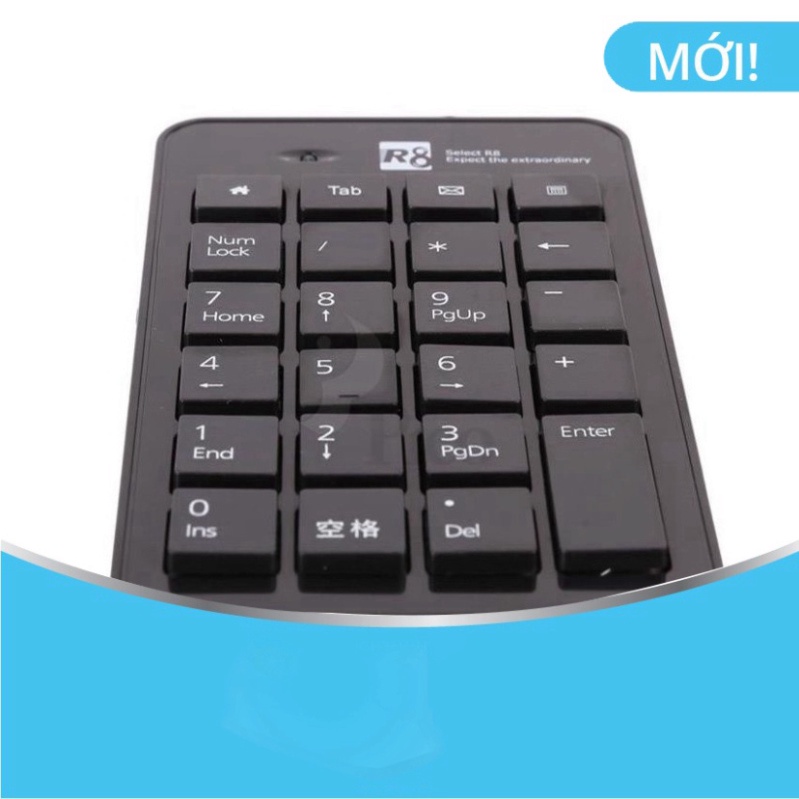 Bàn phím số kế toán R8 1810 cho PC / Laptop