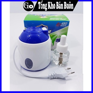 Tinh dầu đuổi muỗi và máy xông tinh dầu hacker loại siêu tốt không độc hại ~ Gocolo