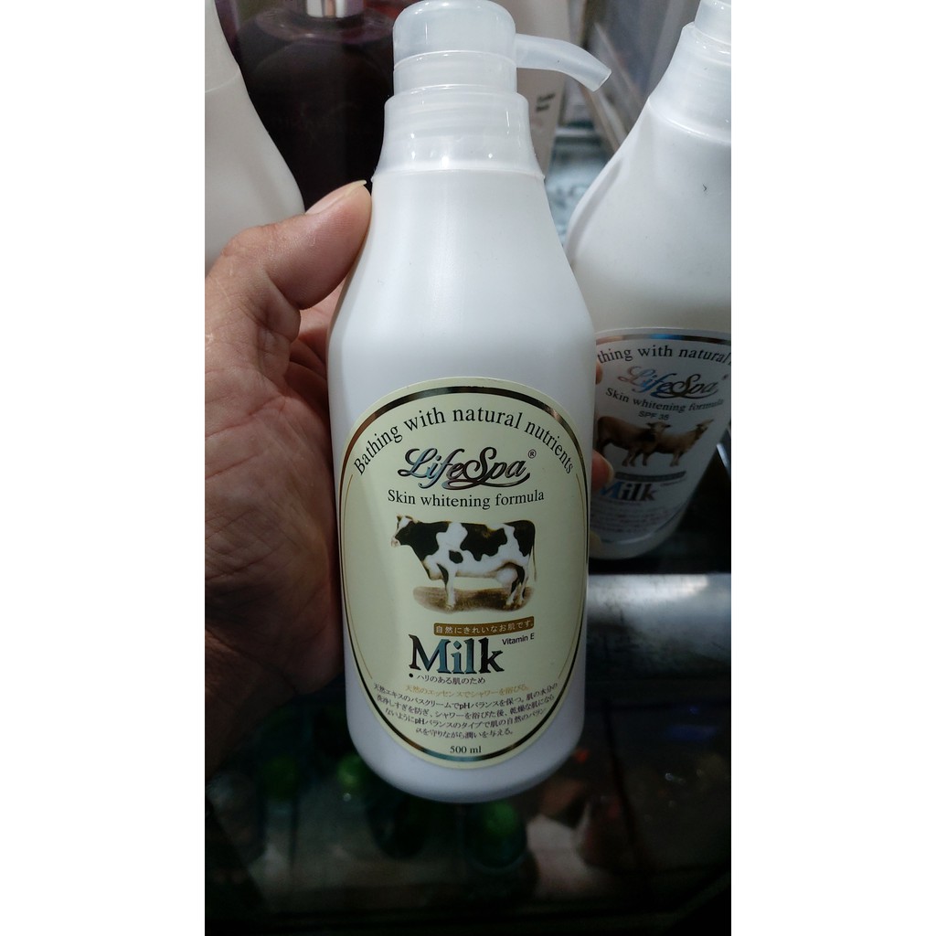 SỮA TẮM LIFE SPA 500ML ( MÙI SỮA BÒ) | BigBuy360 - bigbuy360.vn