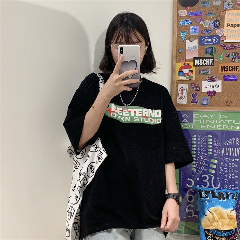 Áo phông tay lỡ form rộng unisex Neko.sg ATL276