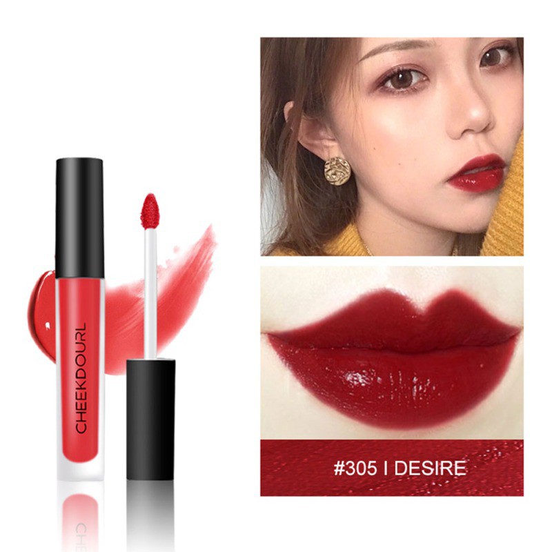 [Hàng mới về] Son kem mềm mịn màu sắc đa dạng dưỡng ẩm môi