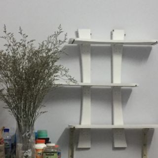 Kệ gỗ trang trí 3 tầng. Ngang 60cm cao 80cm.