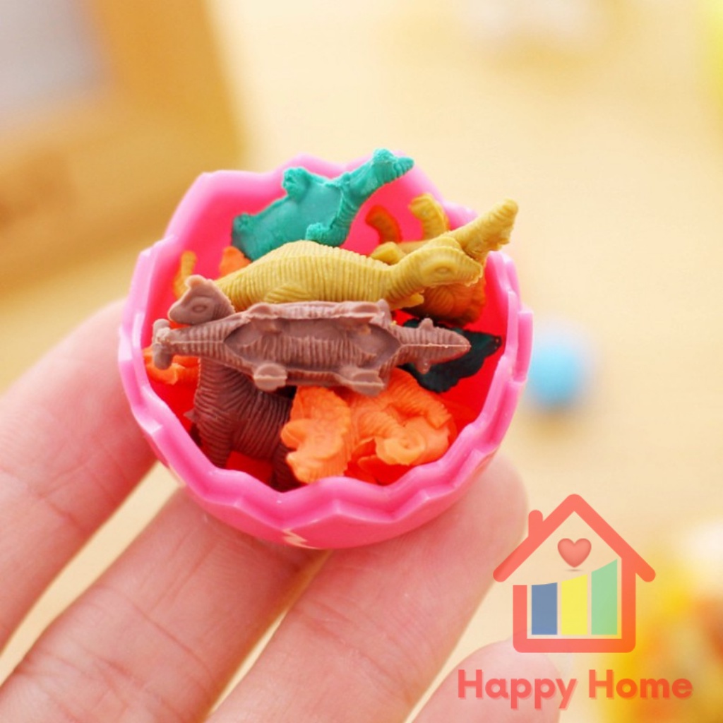 Tẩy bút chì, cục tẩy, gôm hình trứng khủng long Happy Home