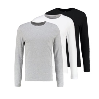 HÌNH ẢNH THẬT Áo thun nam body tay dài năng động