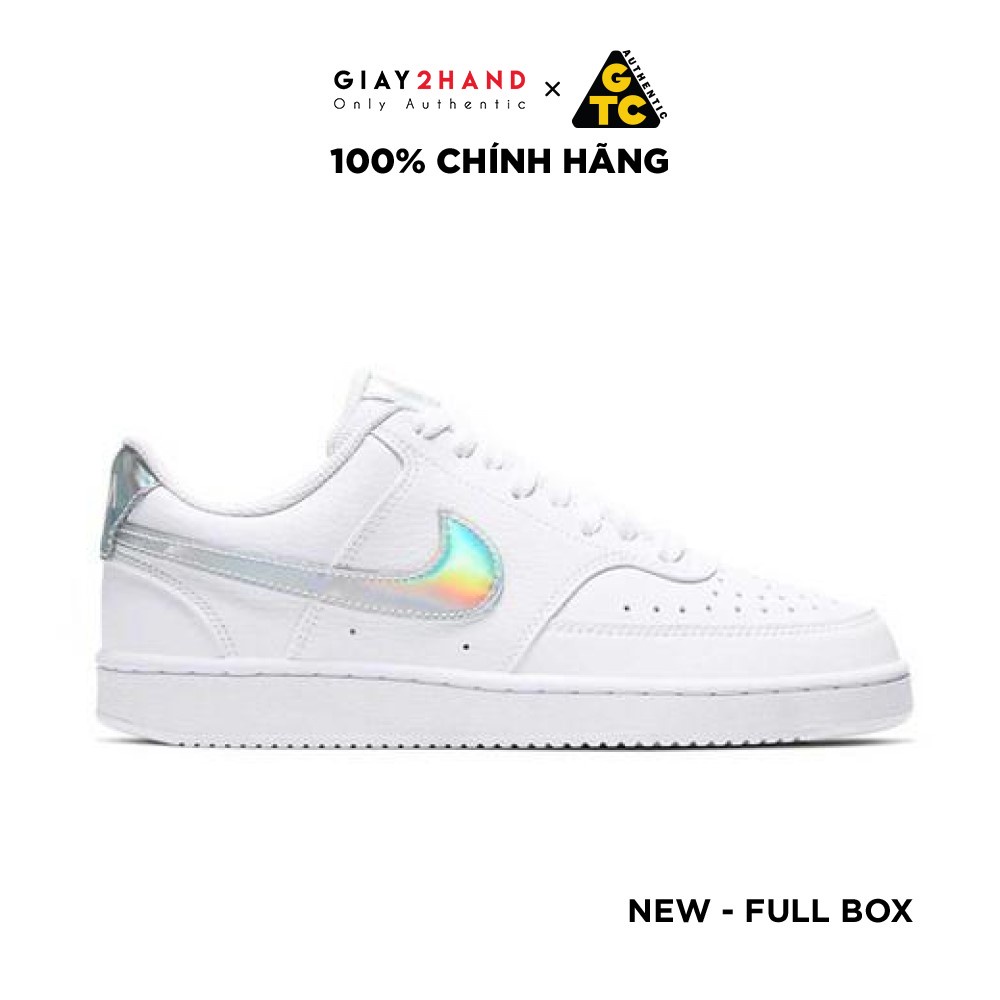 (AUTHENTIC 100%) Giày Sneaker Thể Thao NIKE WOMENS COURT VISION LO WOMENS CW5596-100 Chính Hãng 100%