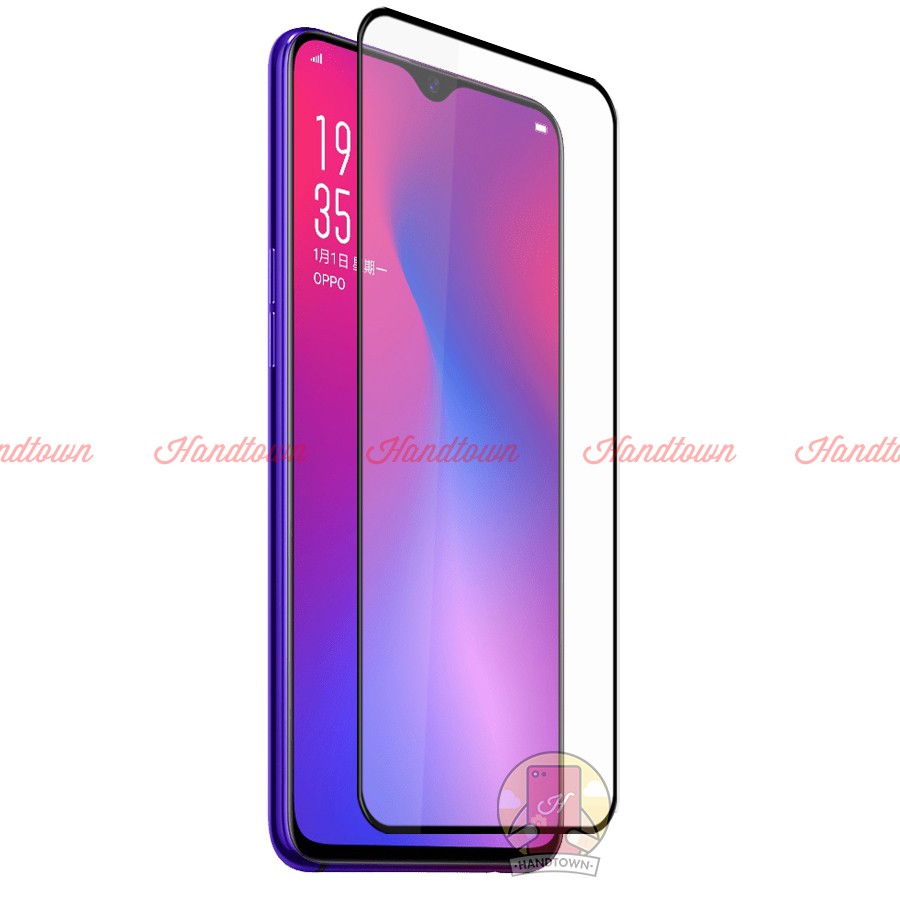 Cường Lực Viền Mỏng Dành Cho Oppo K1 / Reno A / R15X / R17 Không Lấn Màn