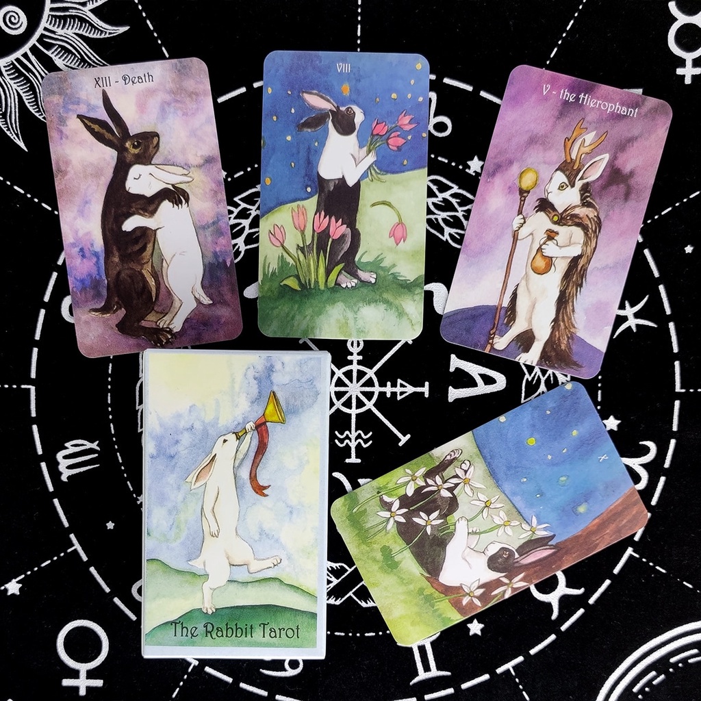 Còn hàng🇻🇳The Rabbit Tarot Divination Card English card game