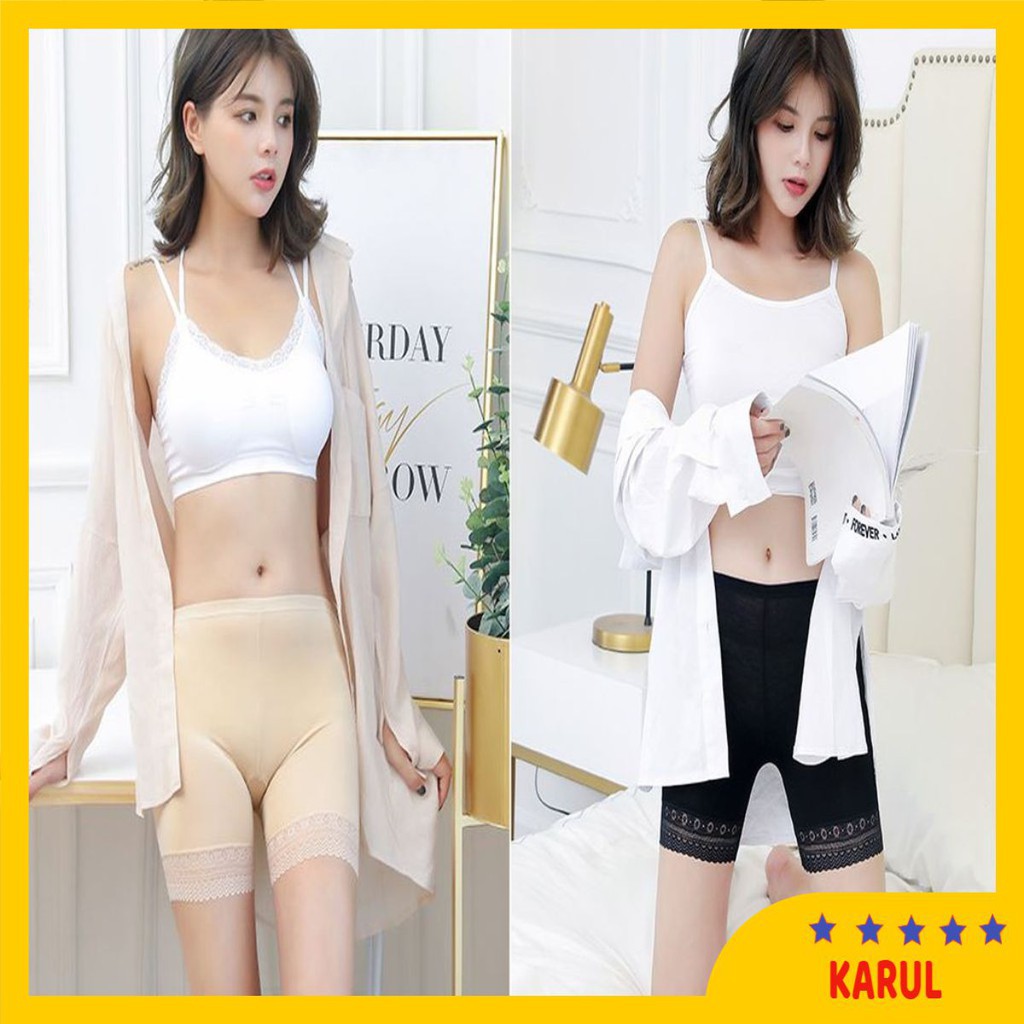 Quần mặc trong váy