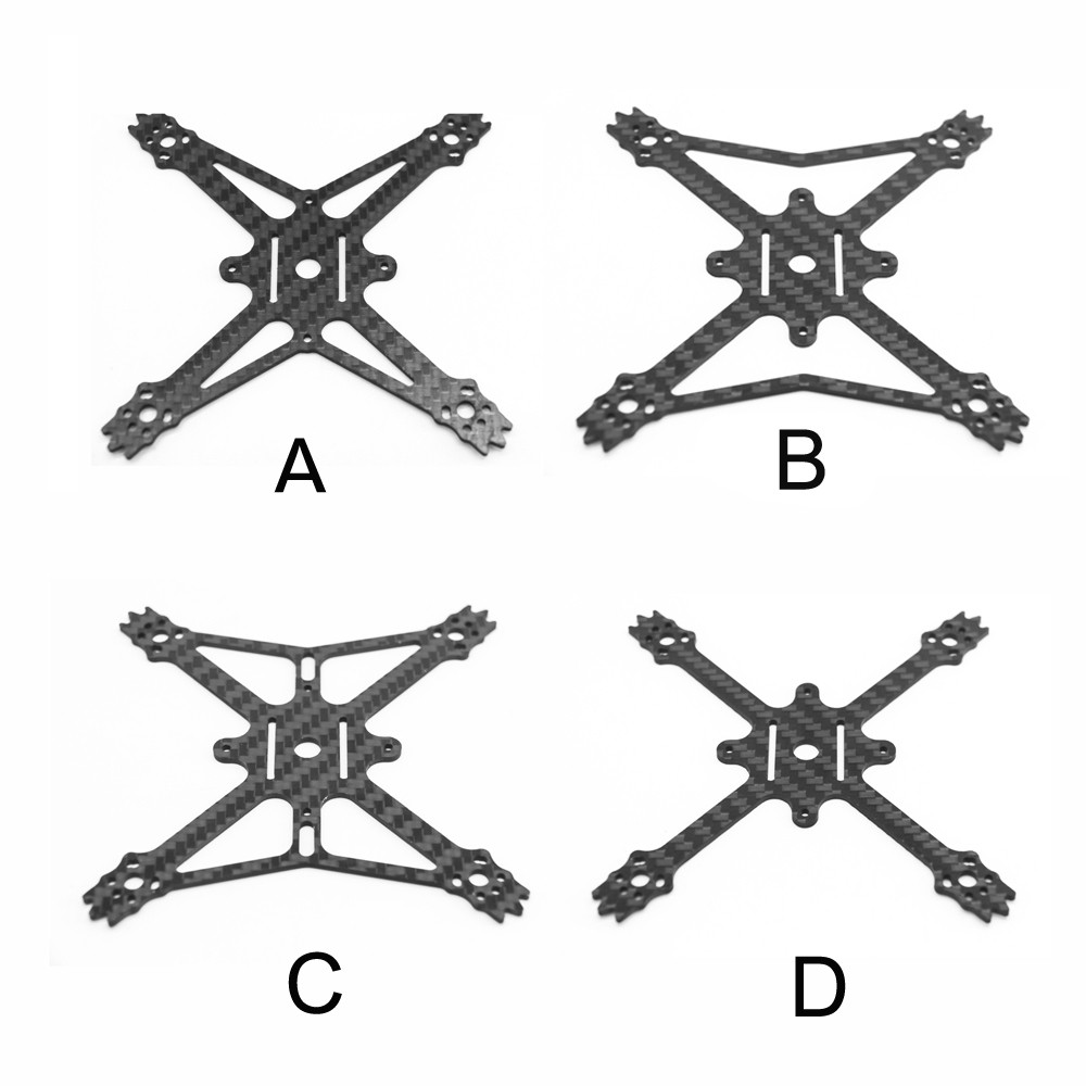 Khung dưới 2mm URUAV UR12 100mm 2.5inch cho máy bay FPV