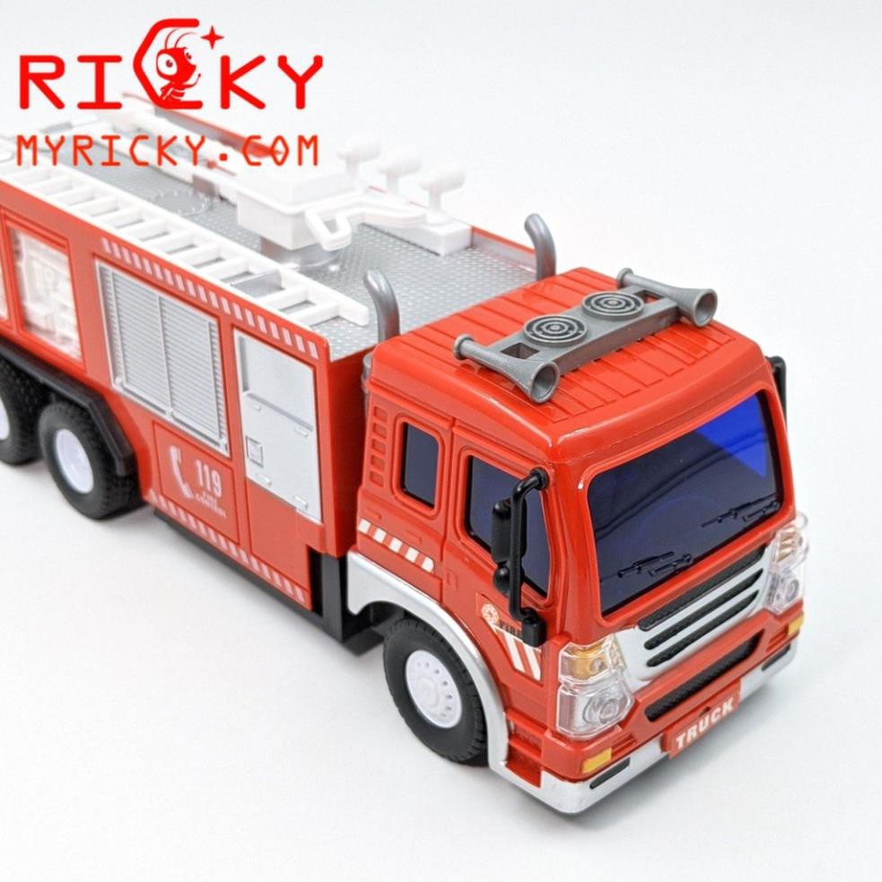 [Khai trương giảm giá] Xe cứu hỏa chữa cháy điều khiển từ xa