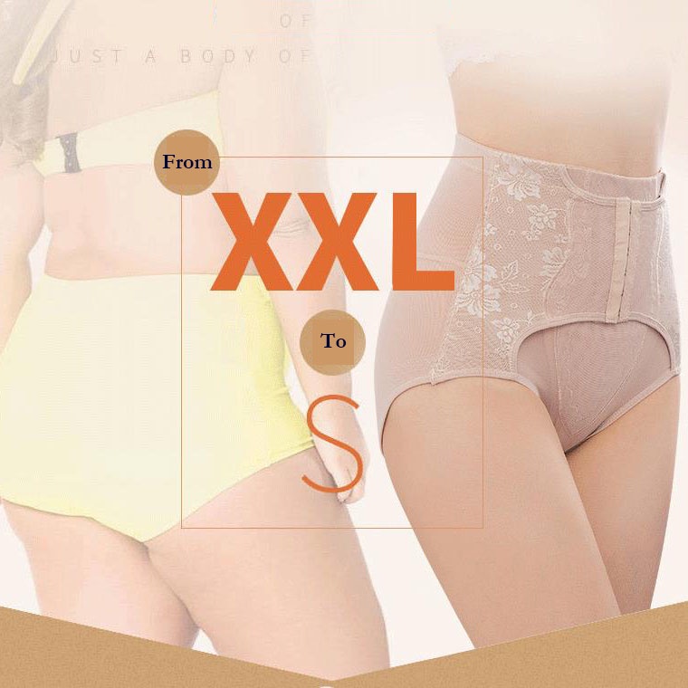 Quần Lót Nâng Mông Phối Lưới Thoáng Khí Plus Size Định Hình Eo Giữa