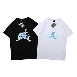 Áo thun cotton ngắn tay in hình độc đáo cho nam nữ