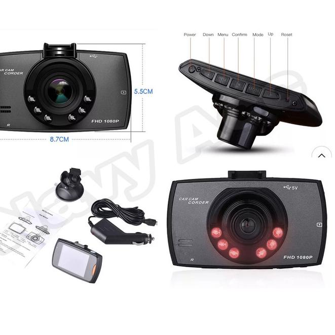 ✶➛ Camera Quan Sát Ban Đêm HD CM01 DVR Cho Xe Hơi | BigBuy360 - bigbuy360.vn