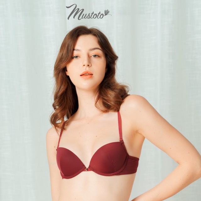 Áo Lót Nữ Mút Mỏng Có Gọng Nâng Ngực Trơn Mây Daisy (Mustoto MA0301)