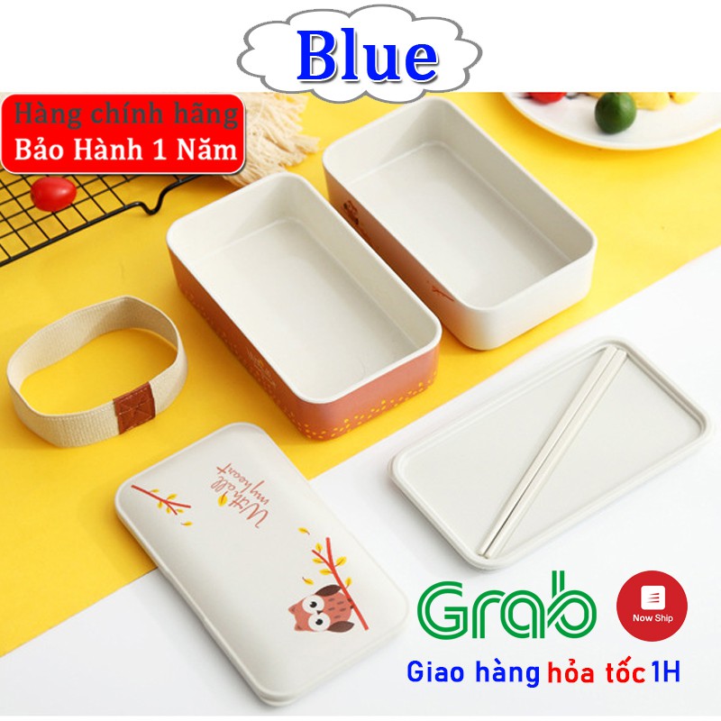 Hộp cơm văn phòng bento giữ nhiệt chống rò rỉ giữ nhiệt hiệu quả có thể bỏ lò vi sóng.