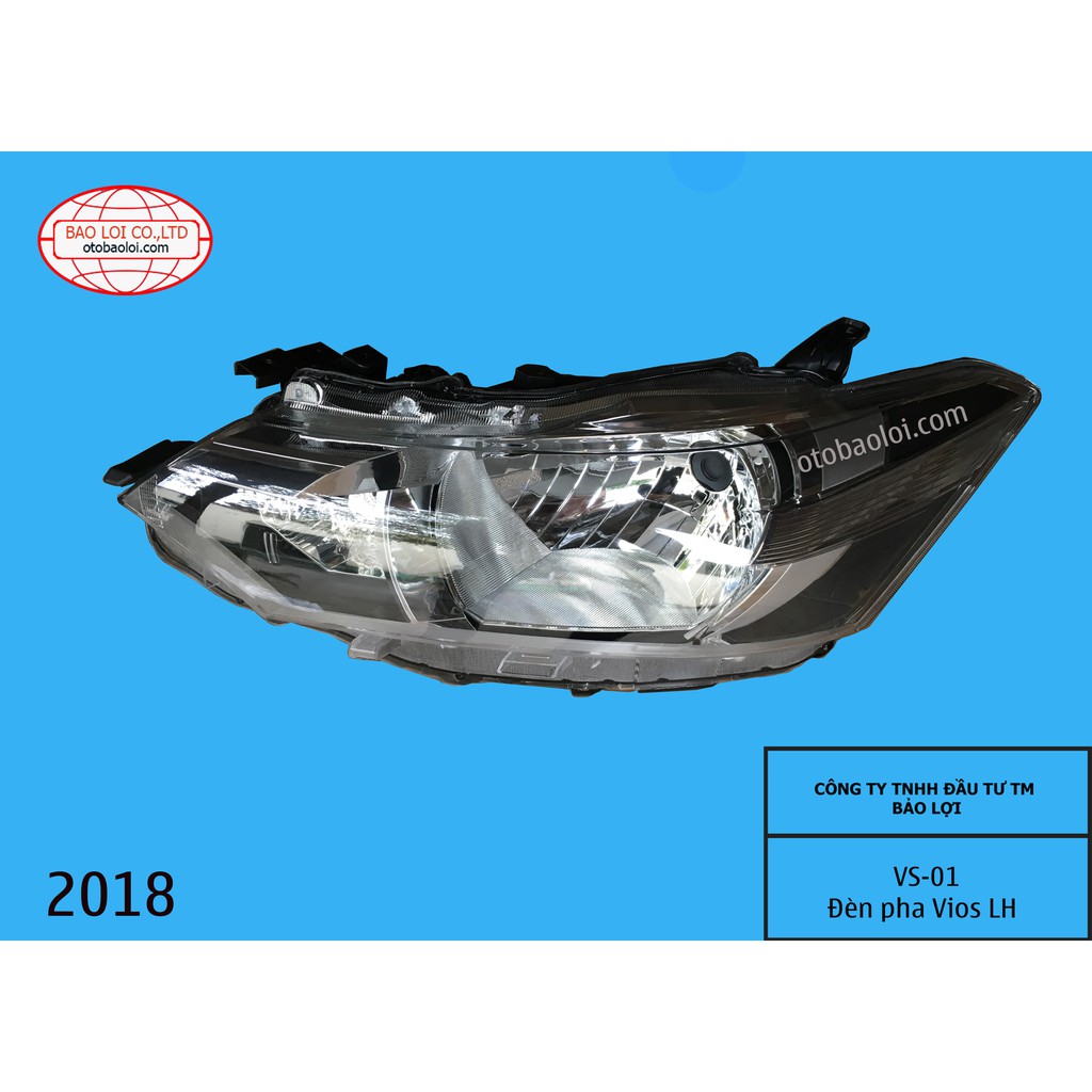 Đèn pha Toyota Vios 2014-2018