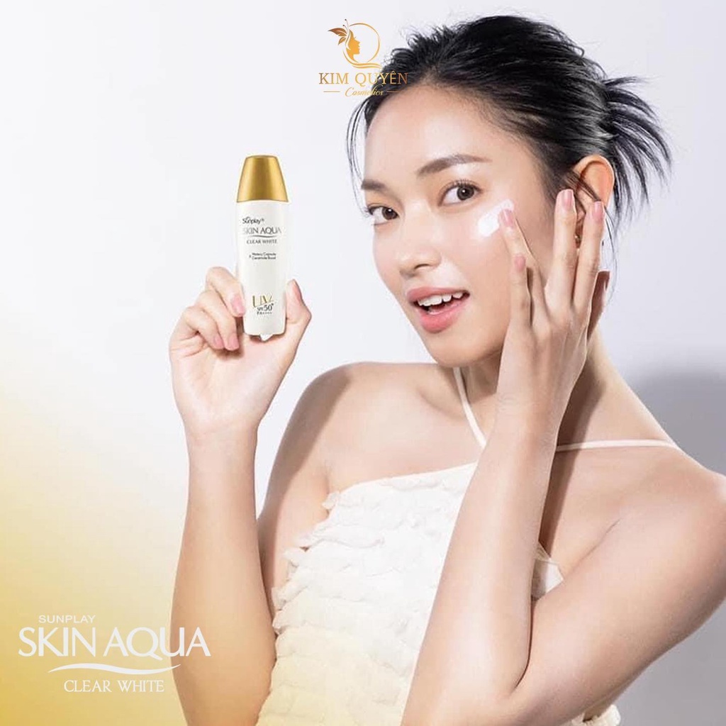 KEM CHỐNG NẮNG SKIN AQUA CLEAR WHITE