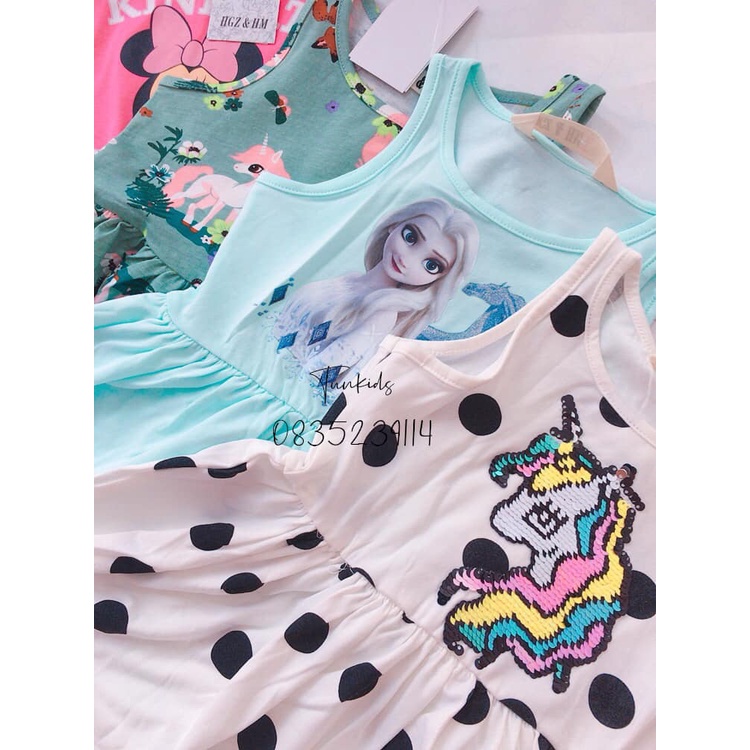 Váy cotton H.M TQXK (Phom nhỏ)