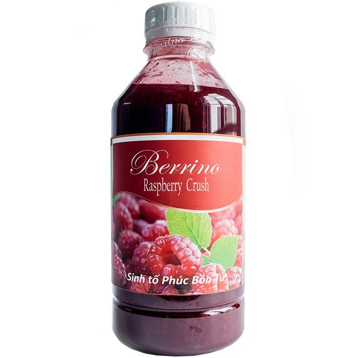 Sinh tố Berrino phúc bồn tử (raspberry crush) 1.000 ml