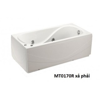 Bồn tắm nằm Massage Caesar MT0170L(R) - có chân có yếm