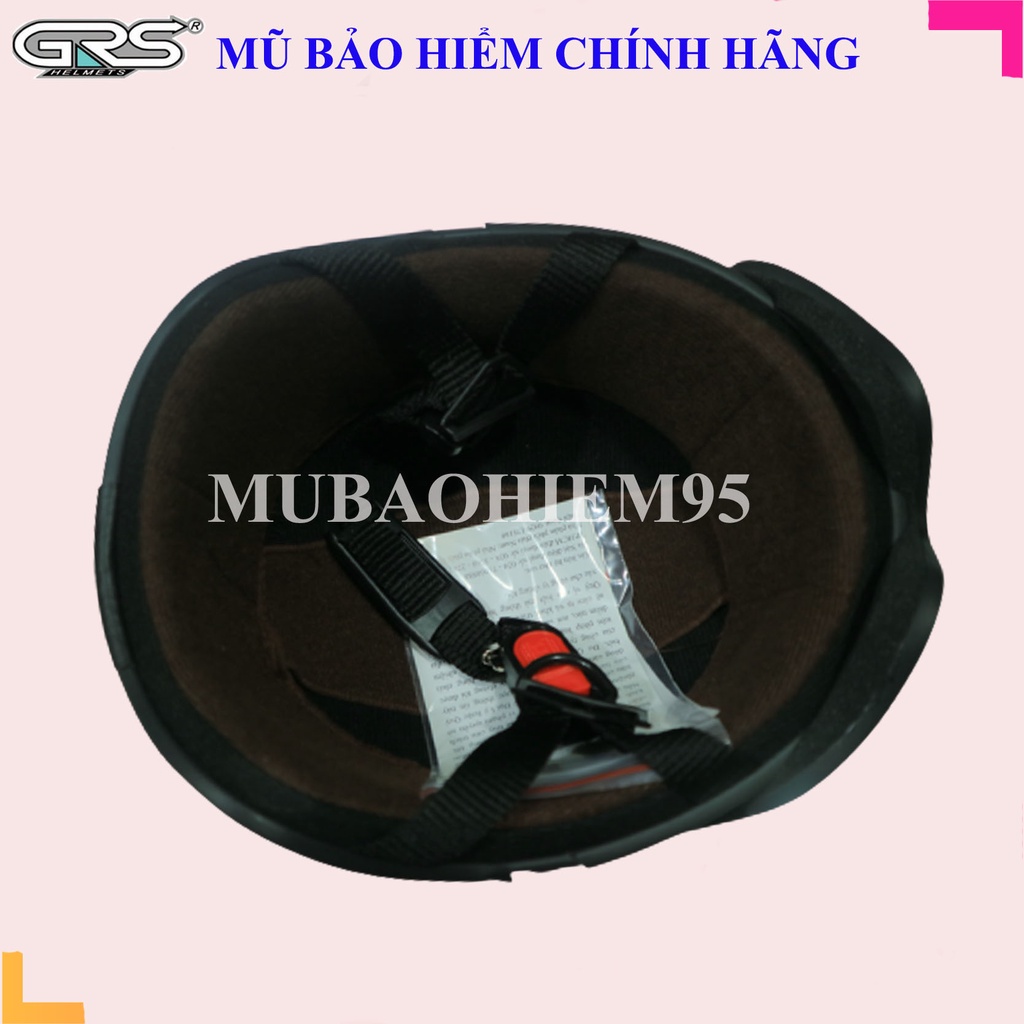 Mũ Bảo Hiểm Nửa Đầu 1/2 GRS Siêu HOT - Hàng Cao Cấp