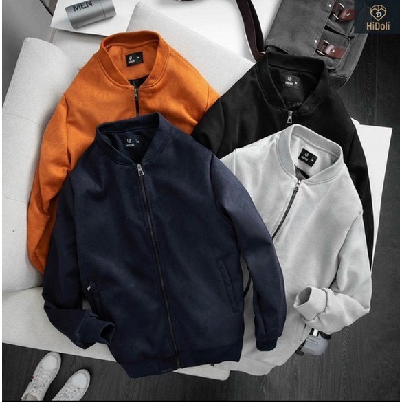 Áo Khoác Da Lộn Lót Lông Azila Siêu Ấm, Phong Cách Trẻ Trung, Lịch Lãm AK26