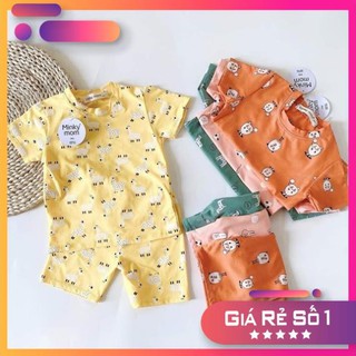 Bộ cộc tay Minky Mom cho bé 💖Free Ship💖 chất thun lạnh siêu mềm mịn, thoáng mát