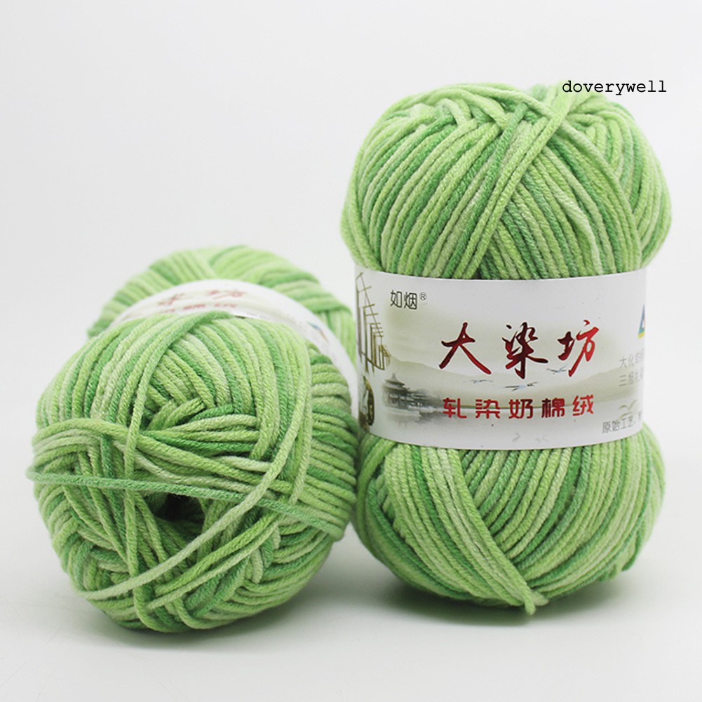 Cuộn len sợi cotton 5 màu sử dụng đa dạng