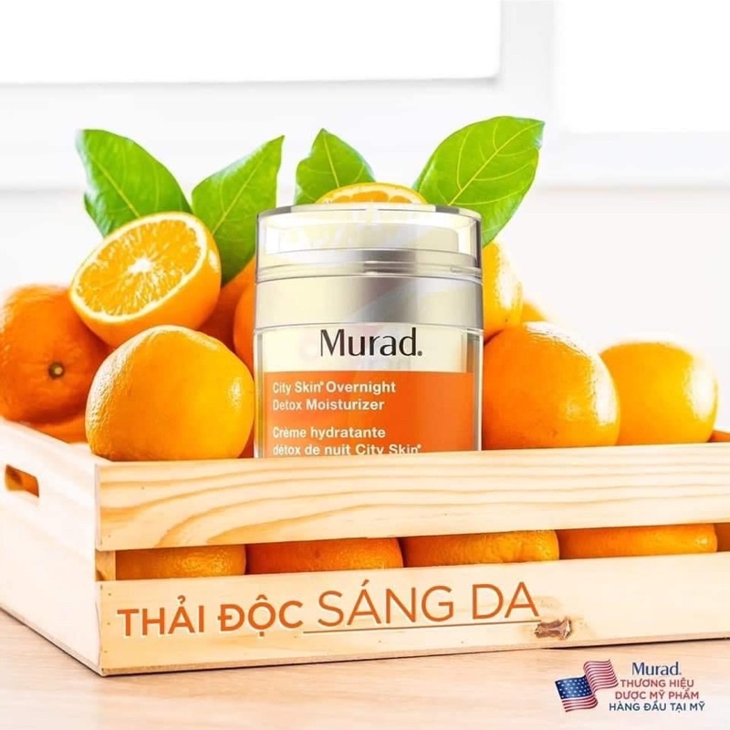 Kem Dưỡng & Thải Độc Tố Da Ban Đêm - City Skin Overnight Detox Moisturizer Murad 50ml