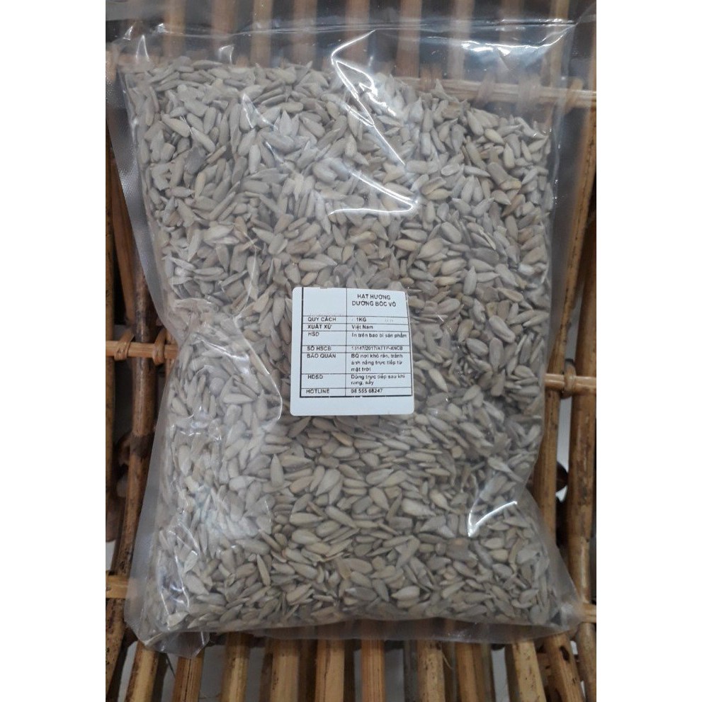 Hạt hướng dương bóc vỏ 1kg dùng làm nhân bánh trung thu