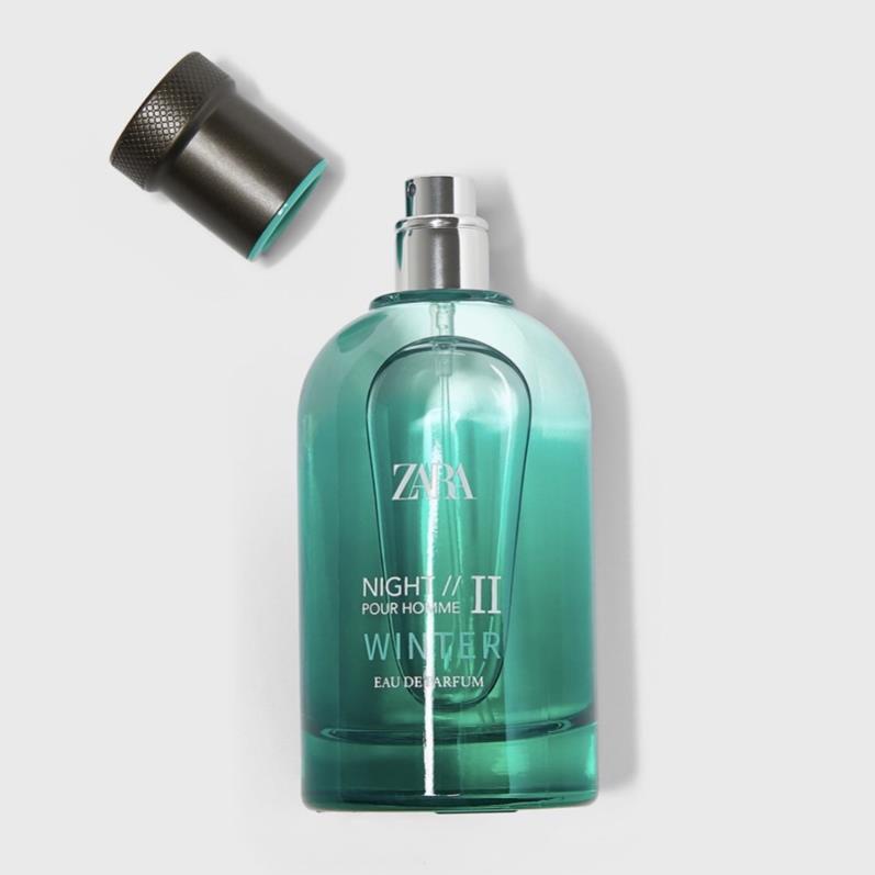 Set 2 chai Nước Hoa Zara Nam Night Pour Homme II &  night winter II