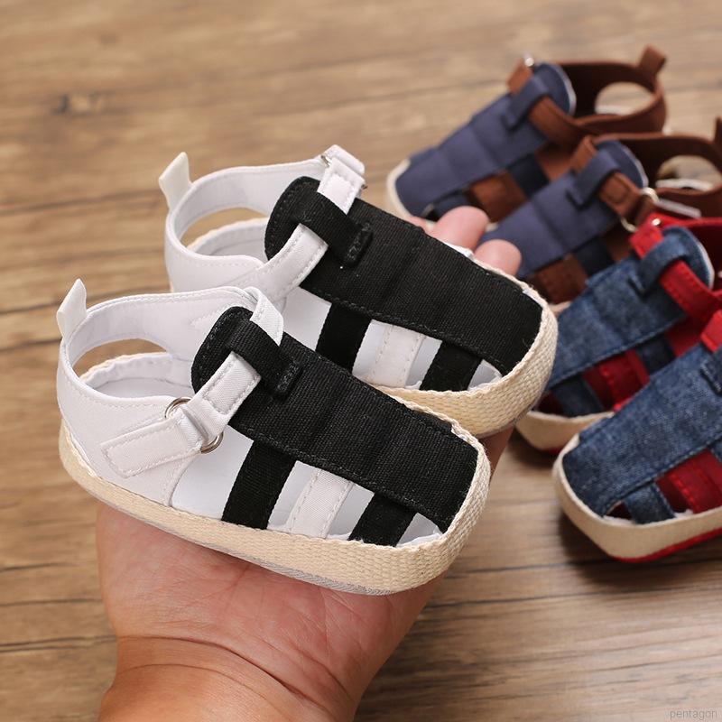 Xăng đan Vải Cotton Cho Bé Từ 0-1 Tuổi