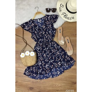 🔅CLIP ☀️ VÁY HOA BUỘC EO ☀️_ JQ8165