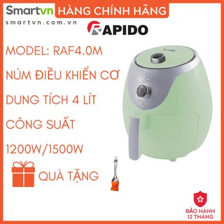 [NEW] Nồi chiên không dầu 4 lít Rapido RAF4.0M3