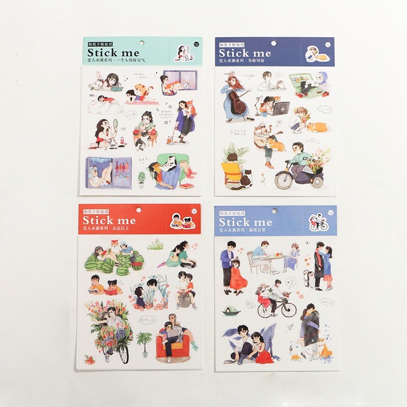 Sticker 1 tấm Happy day