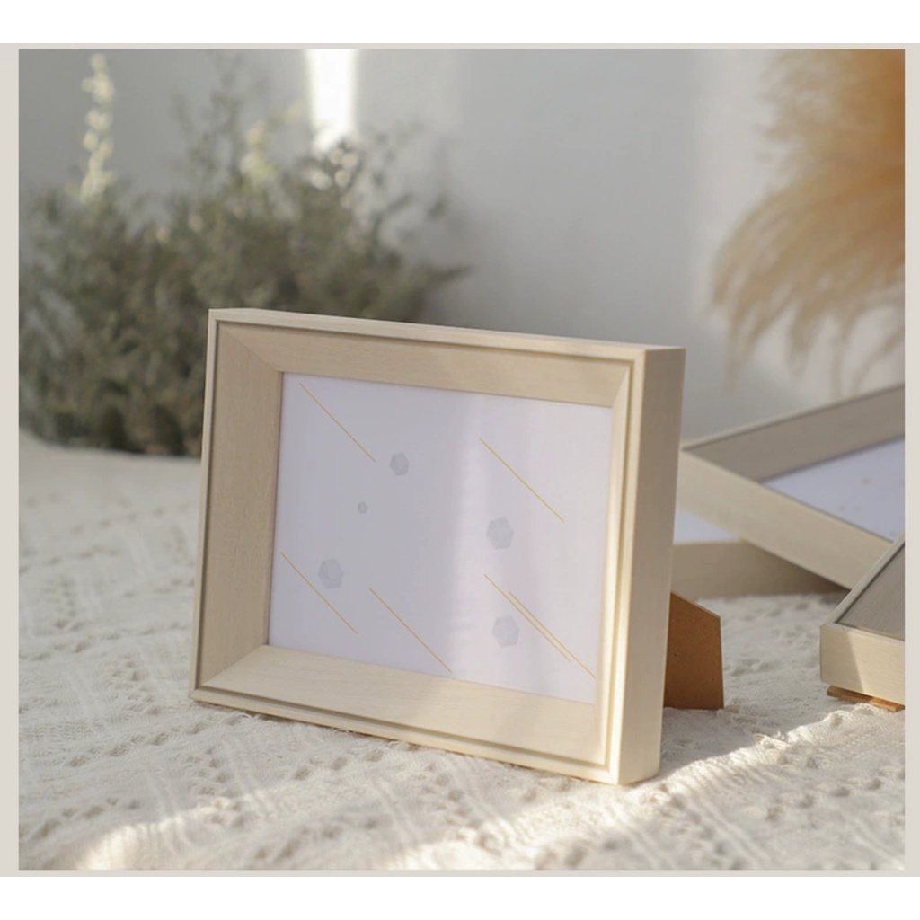 Khung hình để bàn 13x18 cm khung hình treo tường gỗ